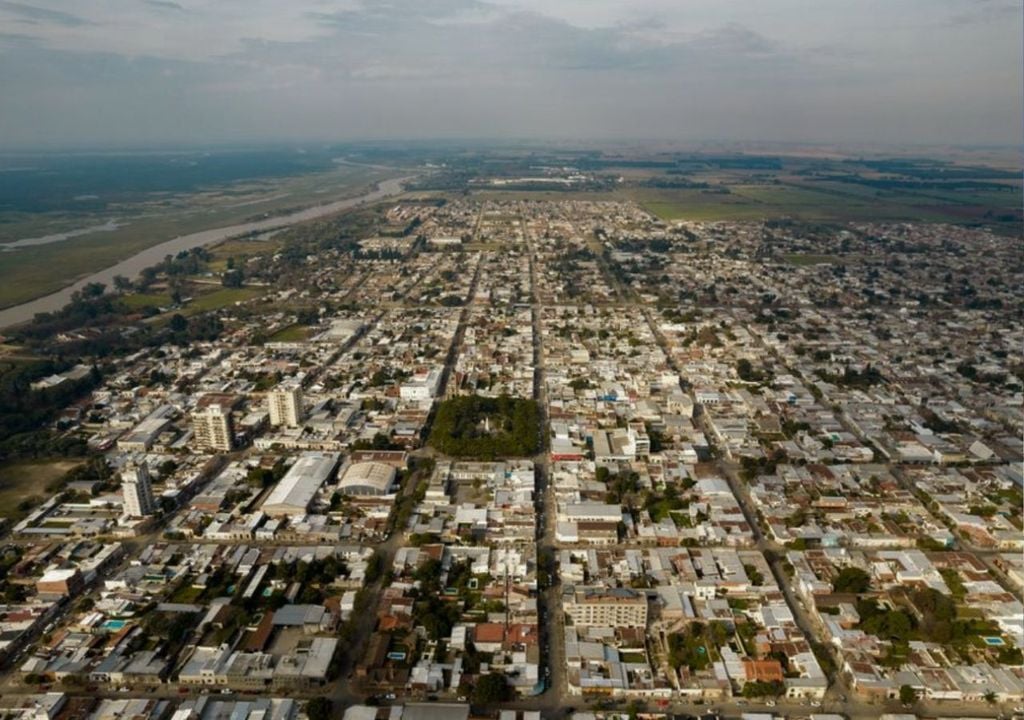 Vista aérea de Baradero, la escapada ideal cerca de Buenos Aires para Semana Santa 2026
