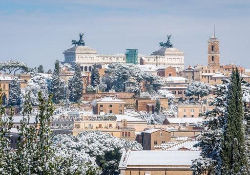 Roma e la Neve: storia di un incantesimo (quasi) impossibile