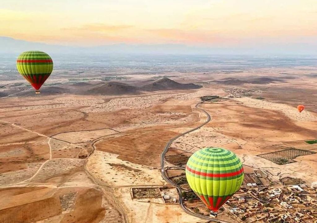 Vuelo en globo por Marrakech