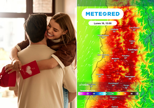 Rom&aacute;ntica y fresca: as&iacute; ser&aacute; la noche de San Valent&iacute;n en Santiago antes del nuevo evento de calor extremo