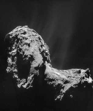 Rosetta alienta el debate sobre el origen de los océanos de la Tierra