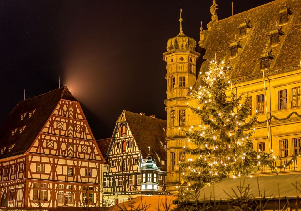 rothenburg, Weihnachten, deutschland