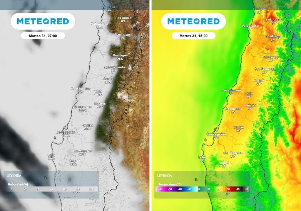 La nubosidad matinal se disipará con el avance del día, dando paso a una tarde más despejada y con temperaturas controladas.