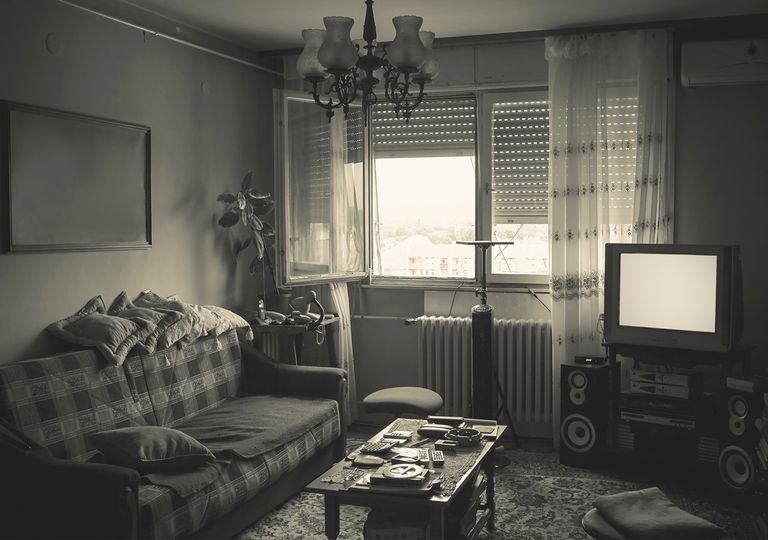 Salón de una casa Salón de una casa