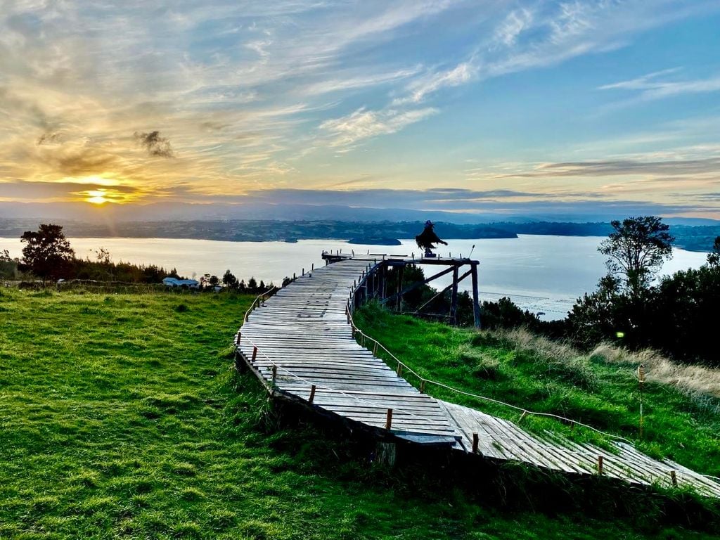 Muelle de los Brujos, Isla Lemuy, Chiloé.