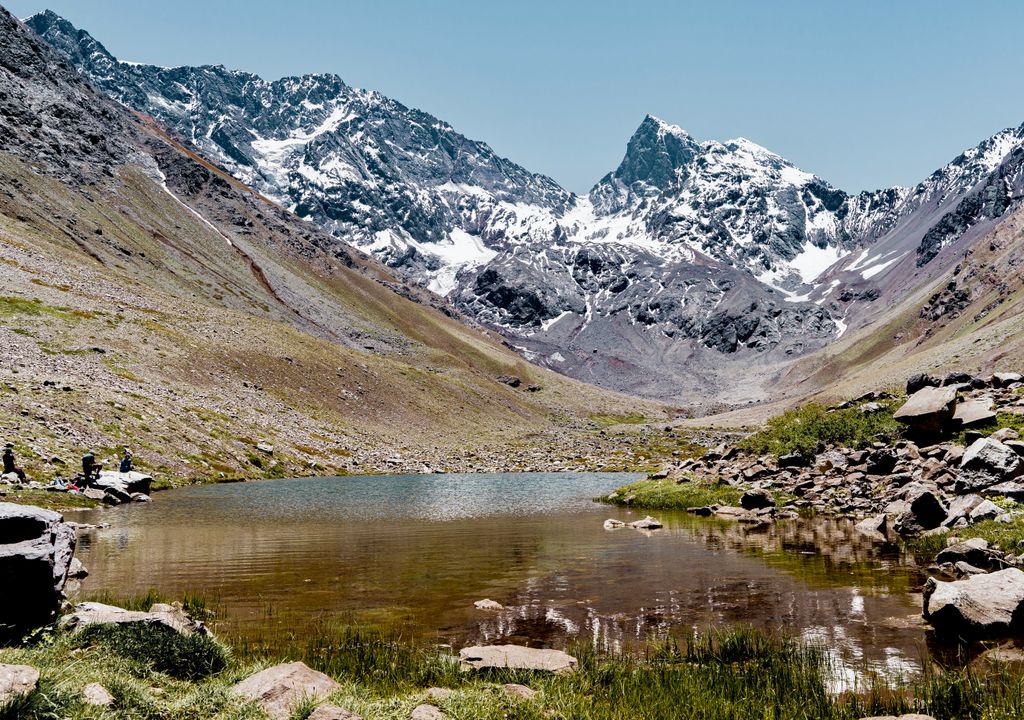 Monumento Natural El Morado, Cajón del Maipo. Monumento Natural El Morado, Cajón del Maipo.