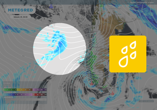 Sábado 25 inestabilidad atmosférica aterrizará en Chile centro sur: viento de 50 km/h con lluvias que sumarían 15 mm