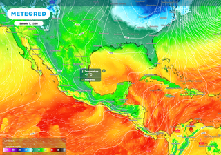 S&aacute;bado 7 de febrero por la tarde-noche: ent&eacute;rate sobre que estados tendremos lluvias dispersas, fuertes vientos y nieve