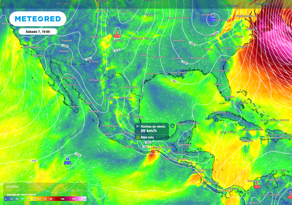 Esta fuerza del viento es capaz de derribar estructuras ligeras, por lo que las autoridades de Protección Civil mantienen la vigilancia estrecha en los puertos y las zonas urbanas vulnerables.