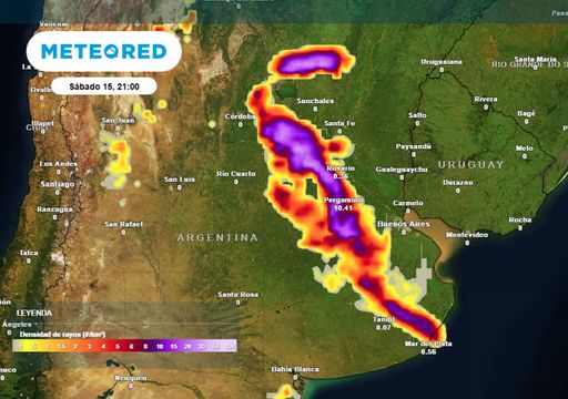 Sábado sofocante, noche eléctrica: a esta hora llegarán las tormentas y las ráfagas fuertes al AMBA