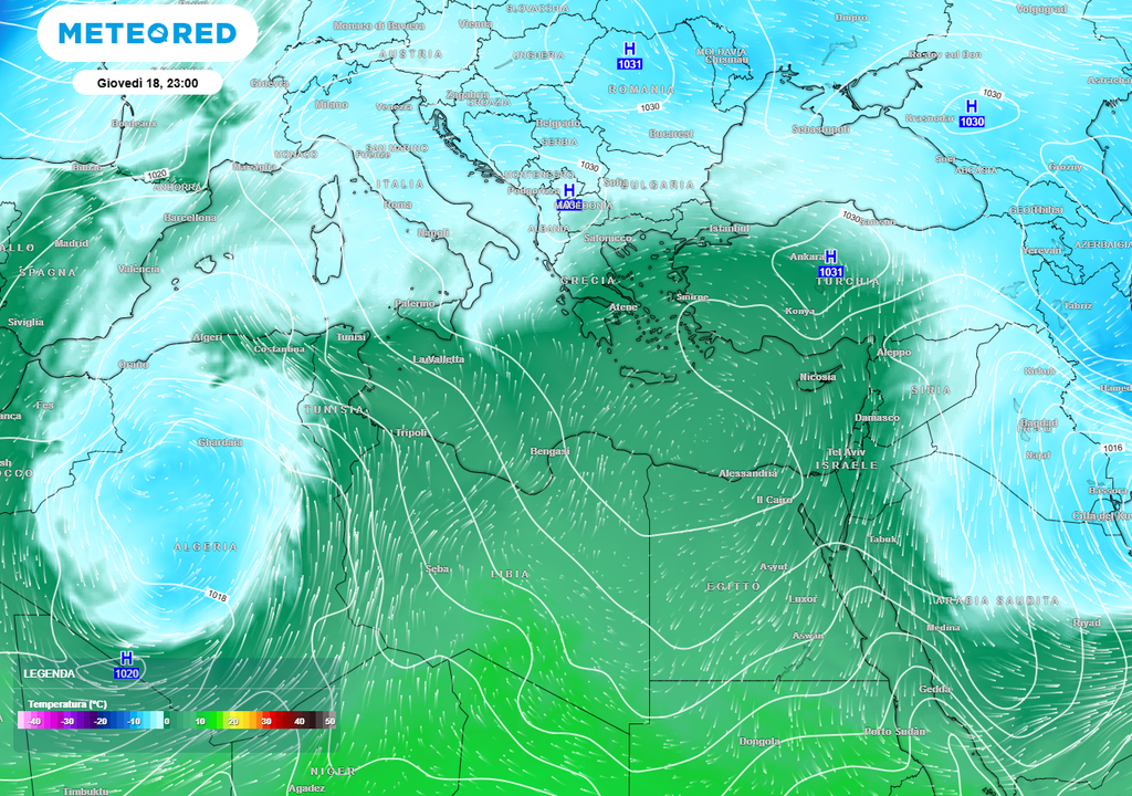 Aria fredda. Aria fredda.