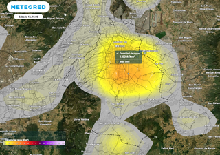 ¡Saca el impermeable!: fin de semana con aguaceros y picos de agua acumulada de hasta 40 mm