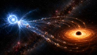 Sagittarius A*: da dove arriva il &ldquo;cibo&rdquo; del buco nero della Via Lattea?