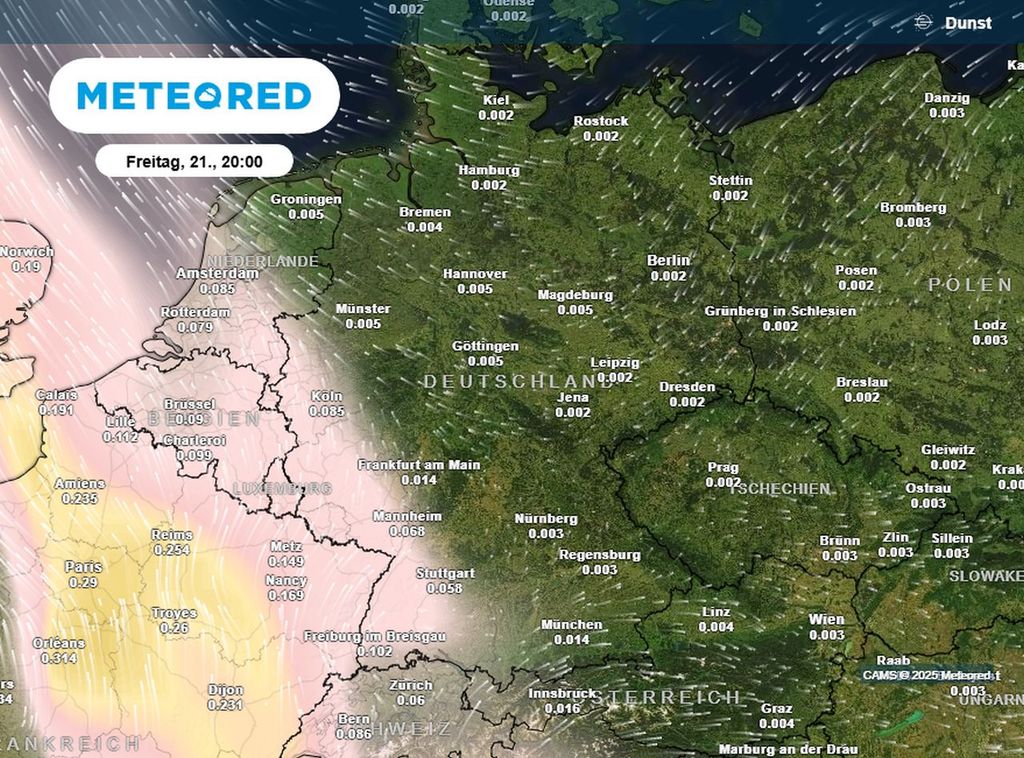 Saharastaub, wetter, deutschland Saharastaub, wetter, deutschland