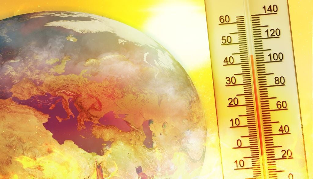 Calor extremo O calor extremo está a ser cada vez mais frequente no globo.
