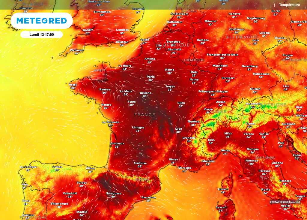 Canicule étendue à l'ensemble de la France d'ici ce week-end et semaine prochaine. Prudence. Canicule étendue à l'ensemble de la France d'ici ce week-end et semaine prochaine. Prudence.