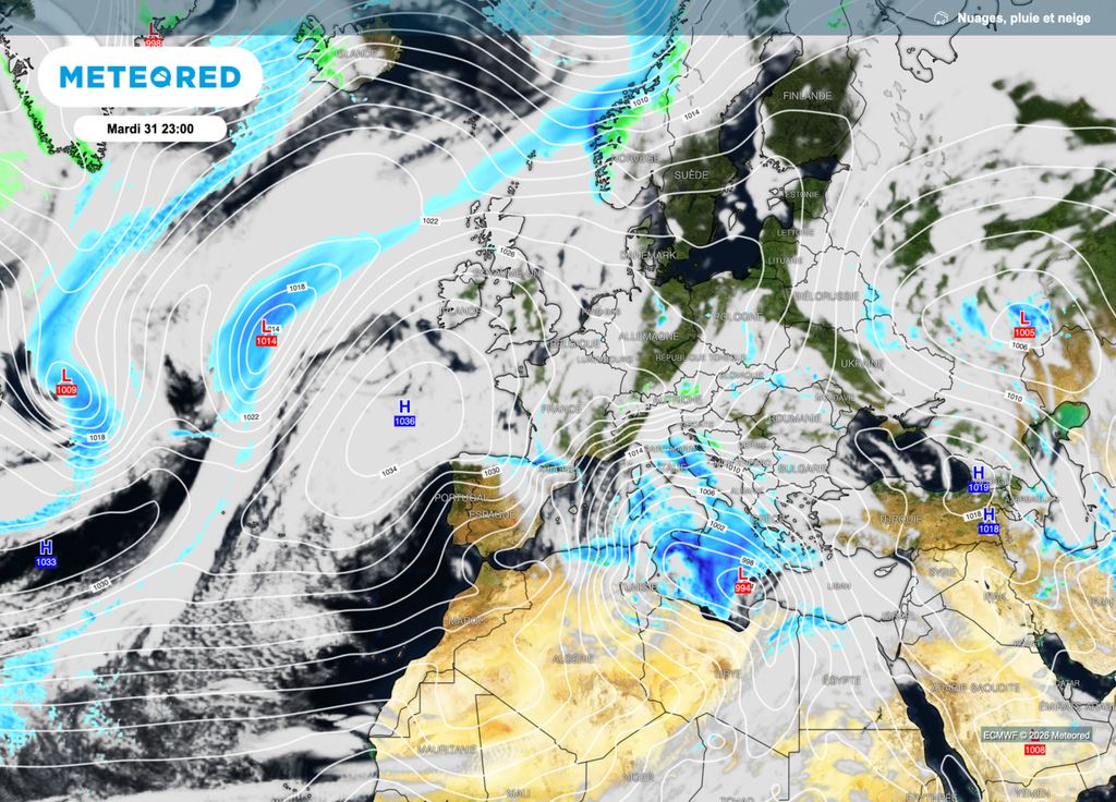 Un contexte plus anticyclonique se mettra en place ces prochains jours. Un contexte plus anticyclonique se mettra en place ces prochains jours.