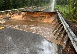 ‘Sally’ se debilita tras causar importantes inundaciones