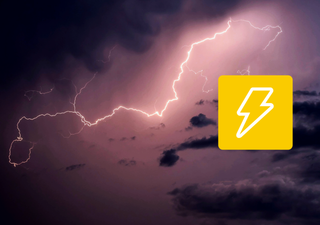 Saltan los primeros avisos por baja segregada: tormentas eléctricas previstas hasta el viernes en la Región de Coquimbo