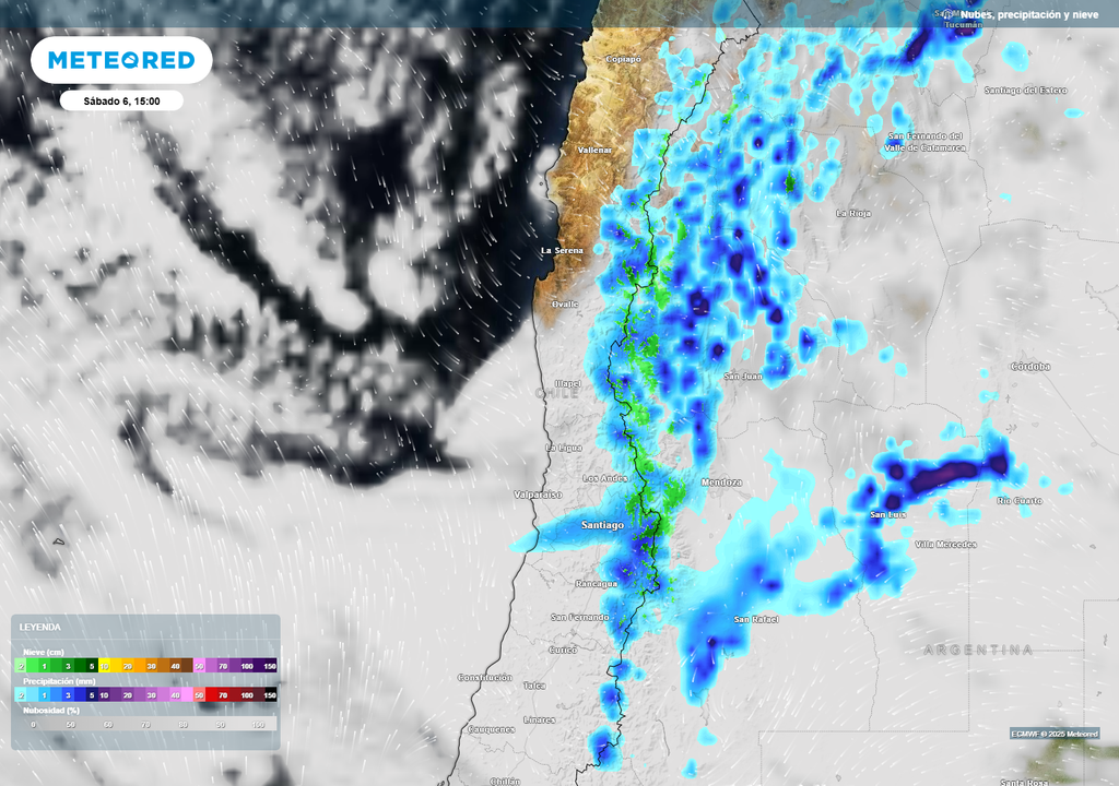 precipitaciones previstas