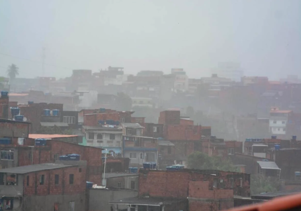 Defesa Civil emitiu alerta para Salvador após forte chuva. Foto: PMS