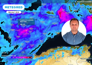 Samuel Biener, meteor&oacute;logo: "hoy y ma&ntilde;ana las tormentas de la dana se alimentar&aacute;n de un r&iacute;o de humedad"
