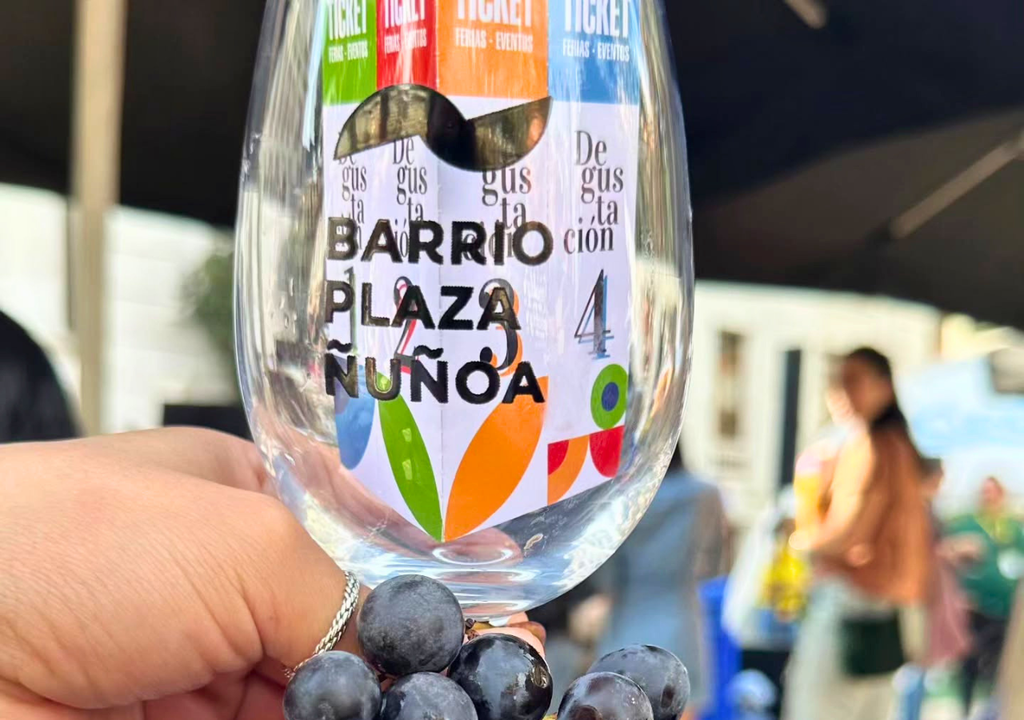 En la Santa Vendimia se podrá degustar vinos de productores de la Región Metropolitana y del Valle del Itata. Crédito: @barrioplazanunoa.