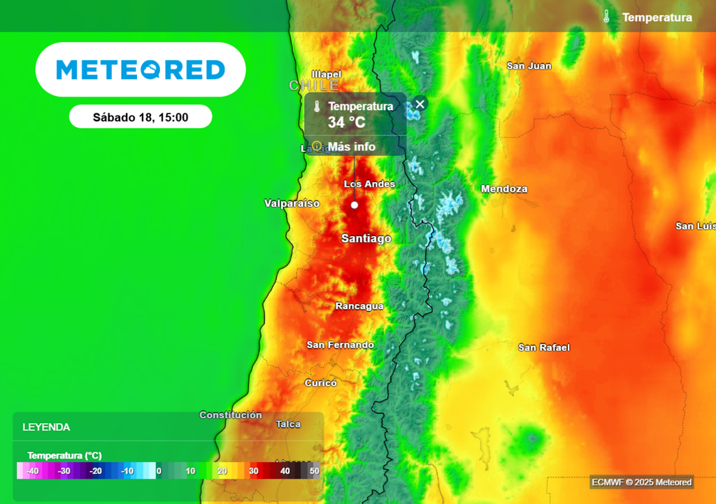 Zona centro de Chile