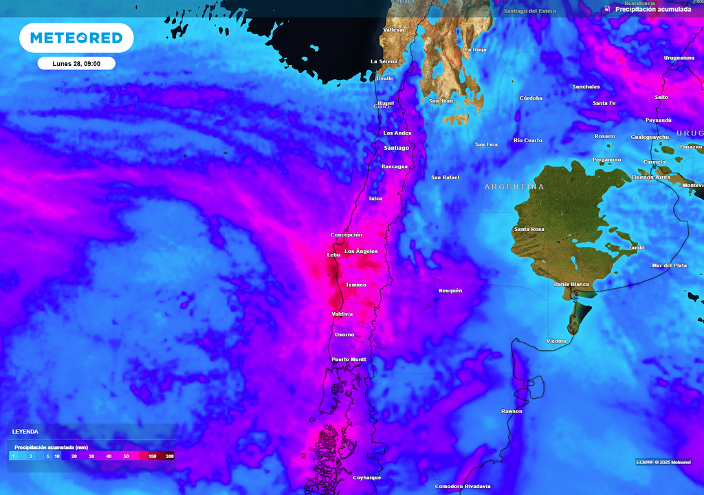 precipitación acumulada