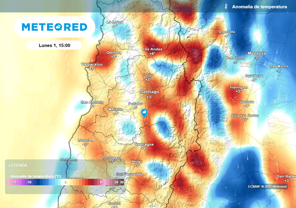 Anomalías de temperatura