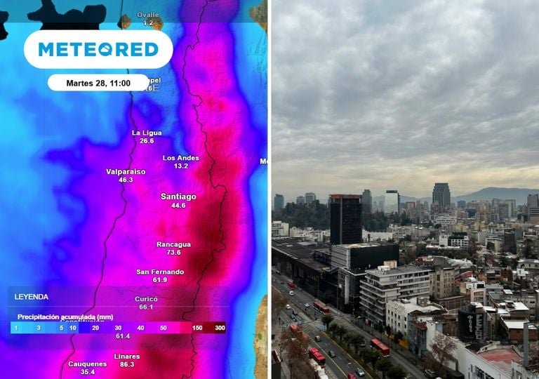 Santiago no guardar&aacute; el paraguas: la lluvia del s&aacute;bado dar&aacute; paso a una nueva semana de precipitaciones