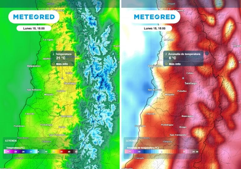 Santiago inicia la semana con m&aacute;s de 20 &deg;C, pero el fr&iacute;o y las lluvias podr&iacute;an regresar desde este d&iacute;a