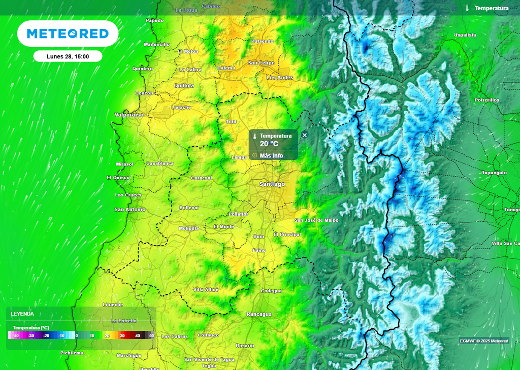 mapa de temperaturas