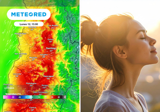 Santiago respira este lunes: se va la ola de calor, pero el próximo golpe extremo ya se asoma a la Región Metropolitana