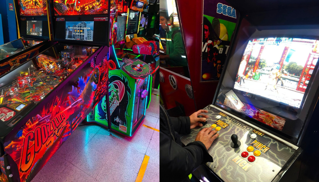 Videojuegos retro en Santiago. En Santiago hay varios lugares que son todo un paraíso para los amantes de los videojuegos. Crédito: @entretenimientosdiana.