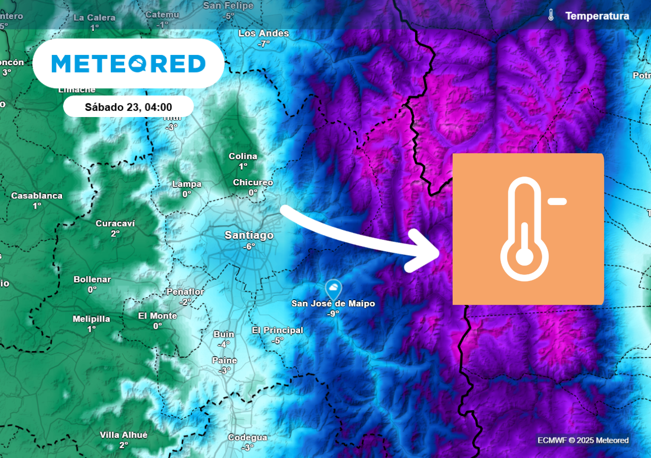 Santiago se prepara para recibir temperaturas mínimas muy intensas, la masa polar hará sacar más abrigos de lo normal.