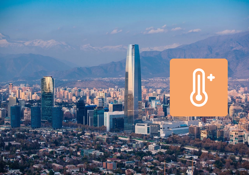 Santiago tendr&aacute; tardes casi veraniegas: dorsal en altura elevar&aacute; las m&aacute;ximas hasta 29 &deg;C entre martes y mi&eacute;rcoles