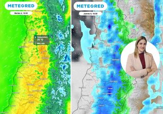 Santiago vivirá un vaivén primaveral: máximas de 25 °C y posible regreso de lluvias el jueves, según Laura Batista