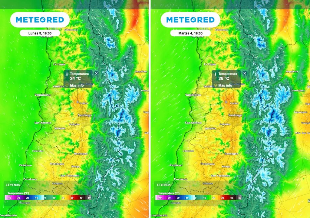 mapas de temperatura mapas de temperatura