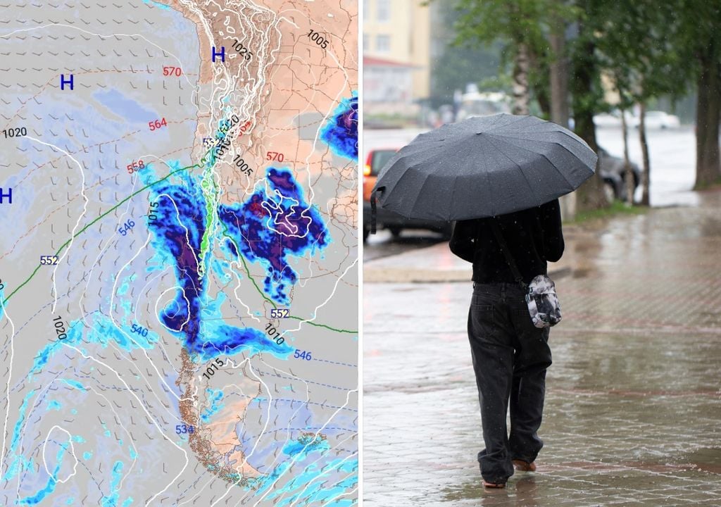 Precipitaciones en Santiago La última quincena de septiembre podría traer novedades sobre las lluvias: modelo europeo prevé anomalías de precipitaciones sobre el promedio en la capital.