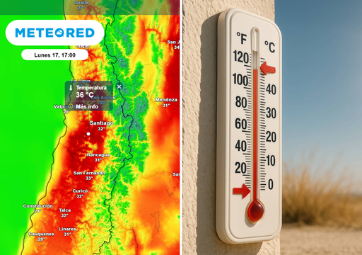 La Región Metropolitana vuelve al calor extremo: hasta 36 °C el lunes 17 y una semana dominada por altas temperaturas