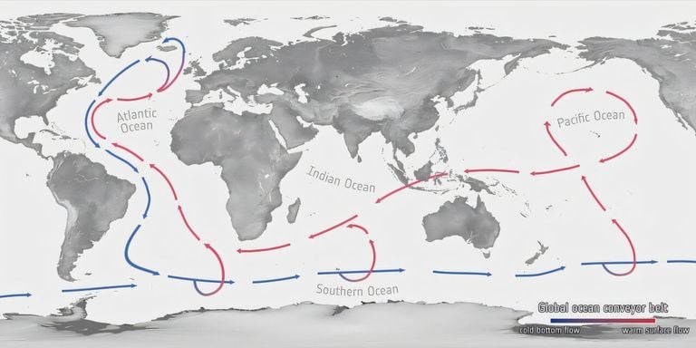 Los científicos de la ESA detectan el comportamiento y las tendencias de la cinta transportadora oceánica, la AMOC