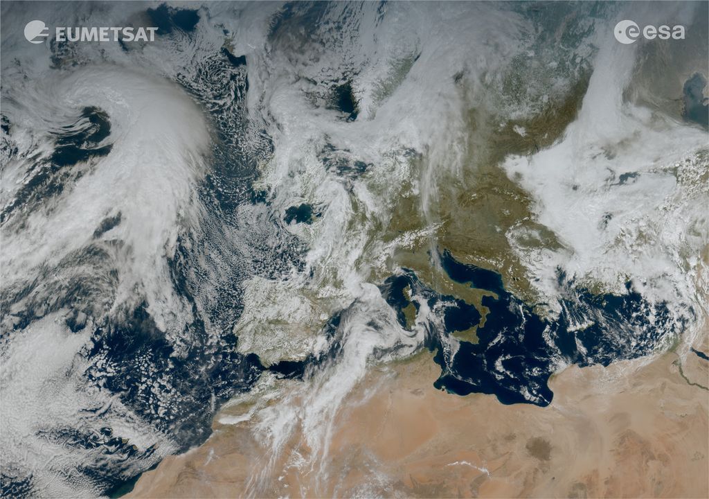 Higher detail will aid forecasters to predict severe weather Photo: ESA