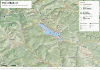 Schluchsee im Herbst: Wetterprognose am gr&ouml;&szlig;ten Schwarzwald-Stausee