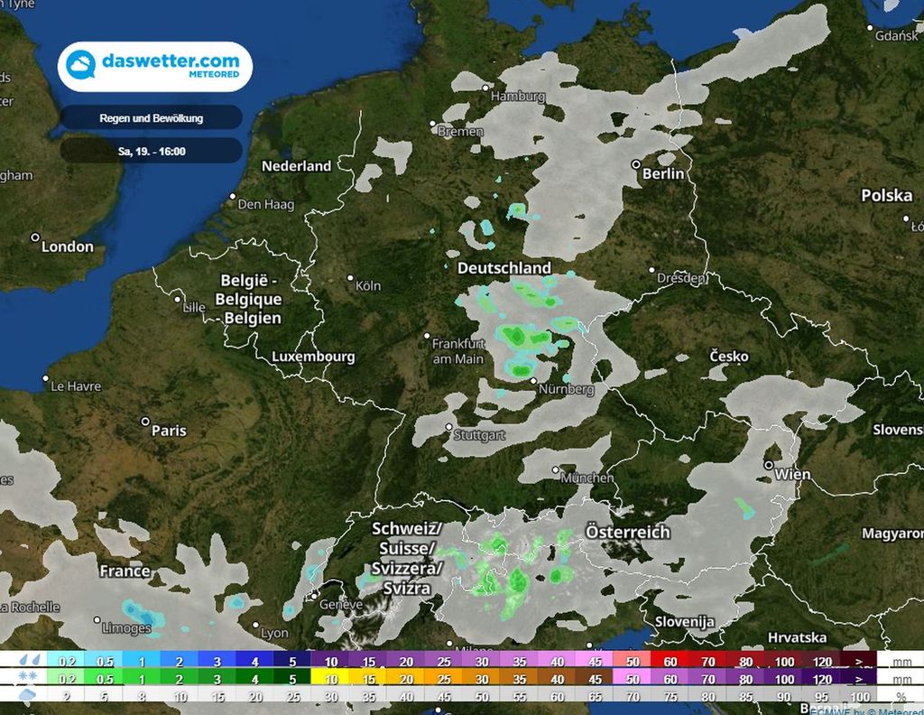 Kaltlufttropfen Höhentief