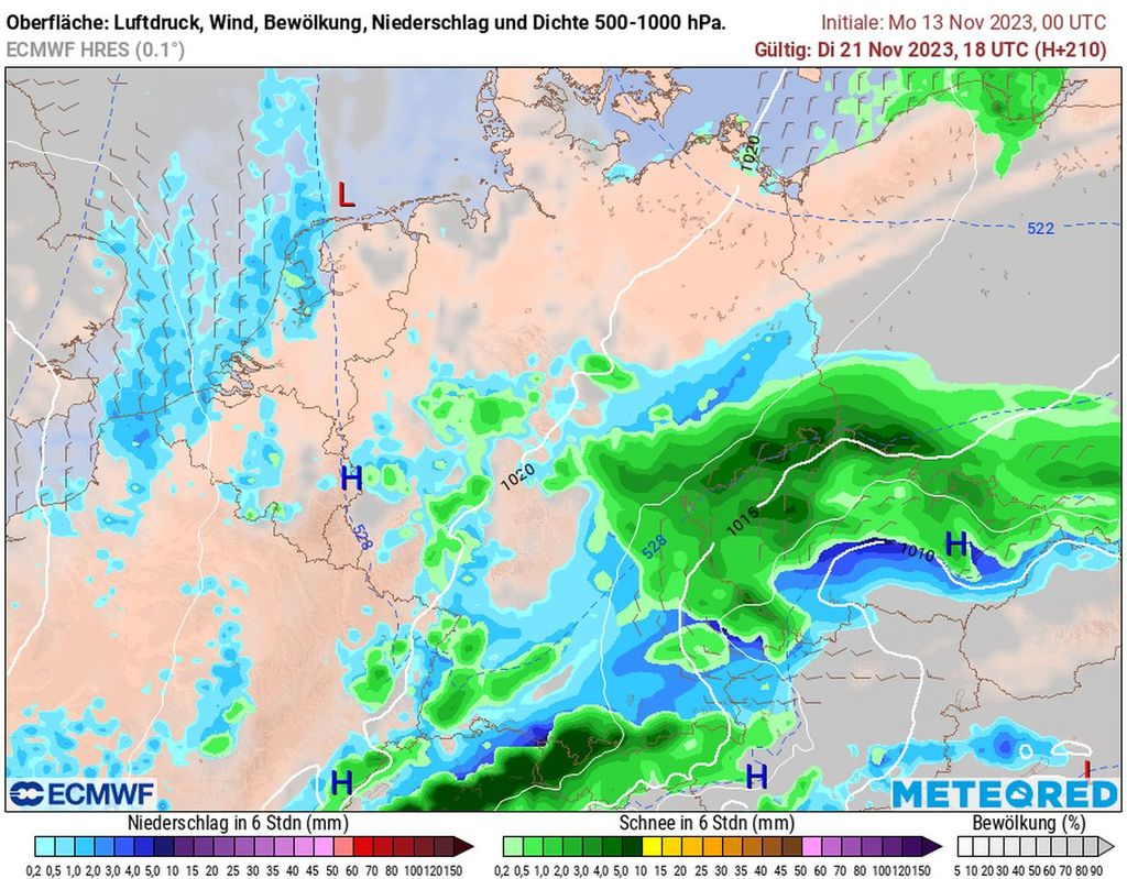 schnee, wetter, deutschland