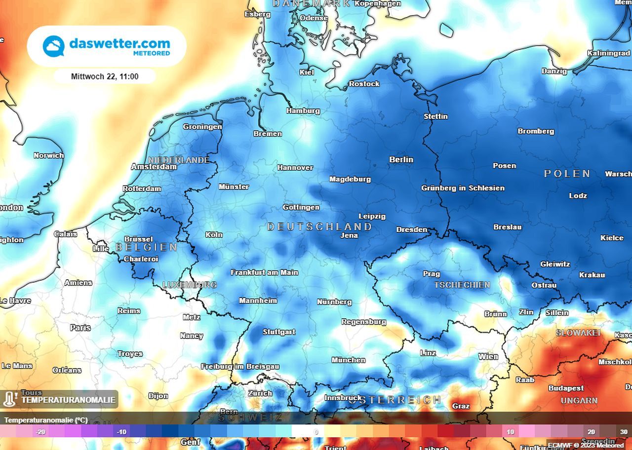 Arctic Outbreak, Nordlage, Schnee bis ins Tiefland Die Wetterprognose