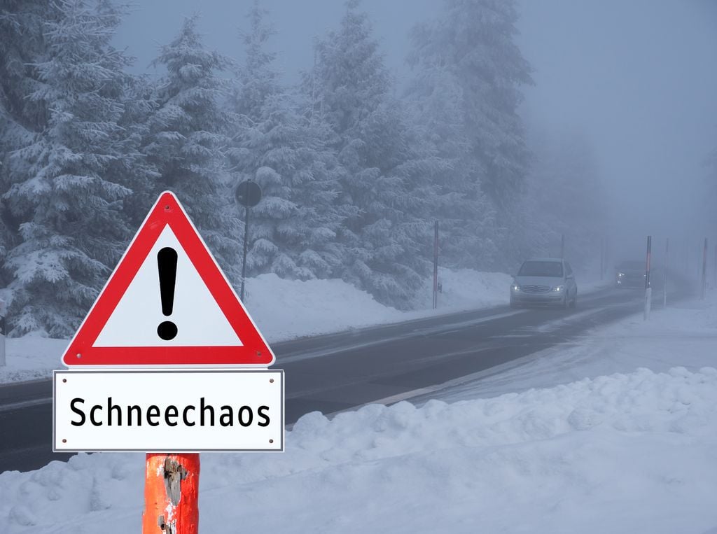 Schneechaos