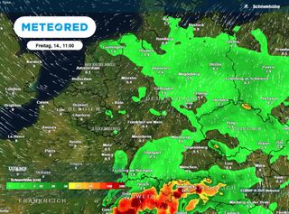 Schneefront Max wälzt sich durch Deutschland: Jetzt kommt das Schnee-Chaos bis in den Süden Deutschlands - bis -15°C
