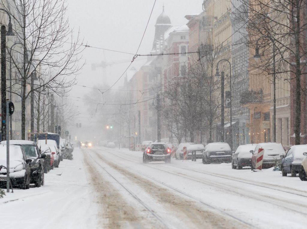 berlin, winterwetter, schnee